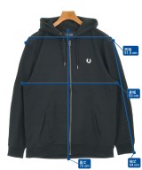 FRED PERRY（フレッドペリー）パーカー 黒 サイズ:L メンズ/2200707047010