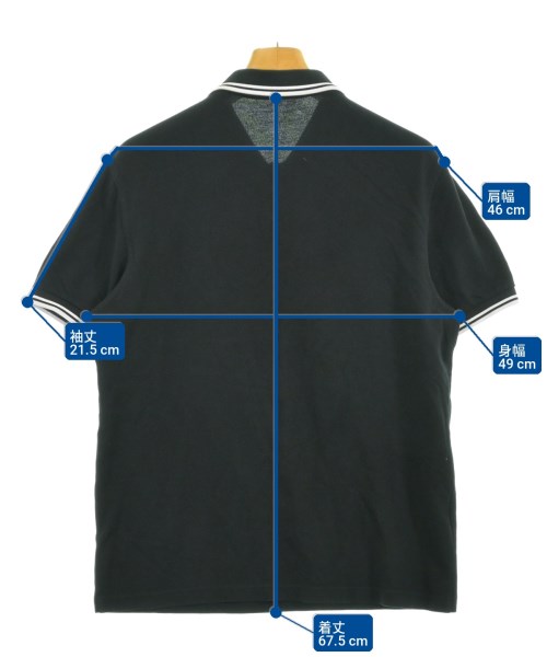 FRED PERRY（フレッドペリー）ポロシャツ 黒 サイズ:M メンズ/2200710635044