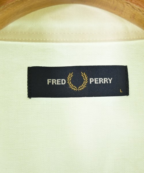FRED PERRY（フレッドペリー）カジュアルシャツ 白 サイズ:L メンズ/2200711475021