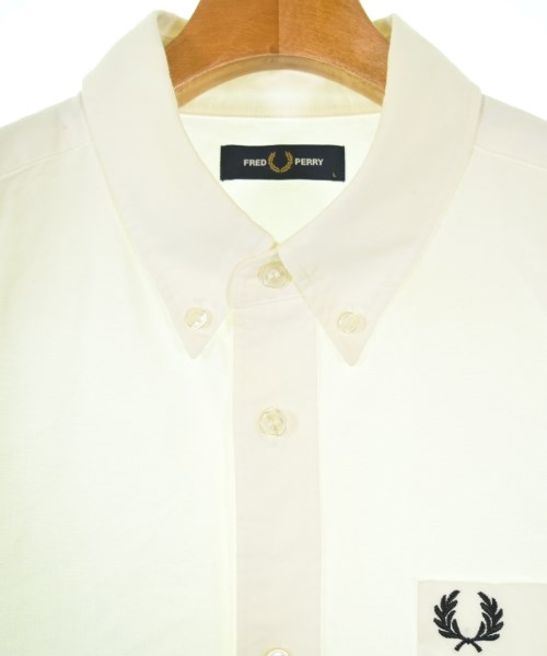 FRED PERRY（フレッドペリー）カジュアルシャツ 白 サイズ:L メンズ/2200711475021