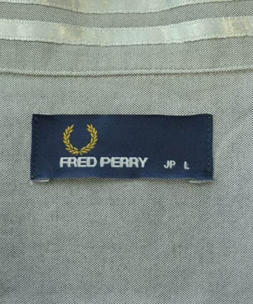 FRED PERRY（フレッドペリー）カジュアルシャツ グレー サイズ:L メンズ/2200708534038