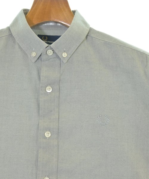 FRED PERRY（フレッドペリー）カジュアルシャツ グレー サイズ:L メンズ/2200708534038