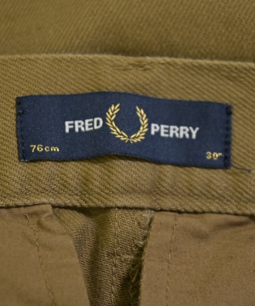 FRED PERRY（フレッドペリー）スラックス 茶 サイズ:30(M位) メンズ/2200710970114