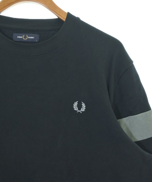 FRED PERRY（フレッドペリー）スウェット 黒 サイズ:L メンズ/2200713819045
