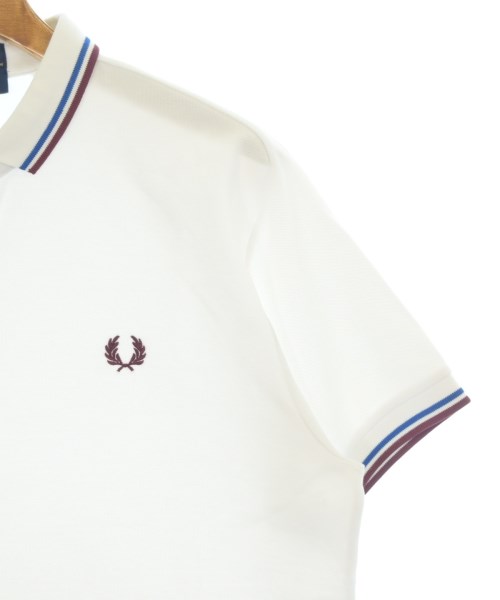 FRED PERRY（フレッドペリー）ポロシャツ 白 サイズ:M メンズ/2200710703057