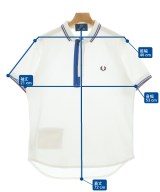 FRED PERRY（フレッドペリー）ポロシャツ 白 サイズ:M メンズ/2200710703057