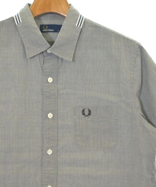 FRED PERRY（フレッドペリー）カジュアルシャツ グレー サイズ:M メンズ/2200710740014
