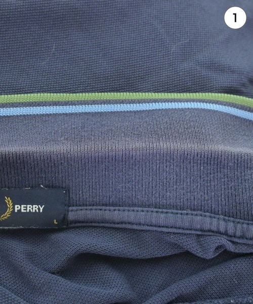 FRED PERRY（フレッドペリー）ポロシャツ 紺 サイズ:L メンズ/2200710740021