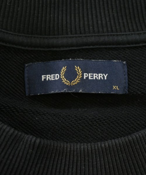 FRED PERRY（フレッドペリー）スウェット 黒 サイズ:XL メンズ/2200715575024