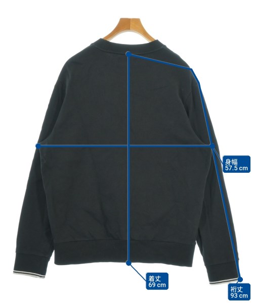 FRED PERRY（フレッドペリー）スウェット 黒 サイズ:XL メンズ/2200715575024