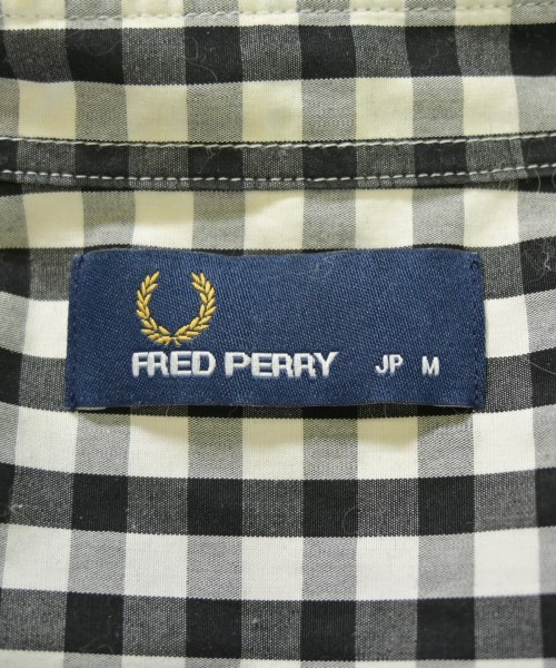 FRED PERRY（フレッドペリー）カジュアルシャツ 黒 サイズ:M メンズ/2200712317030