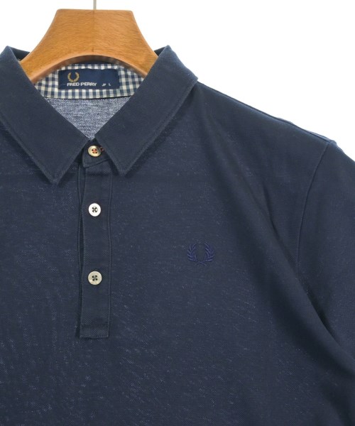 FRED PERRY（フレッドペリー）ポロシャツ 紺 サイズ:L メンズ/2200712838207
