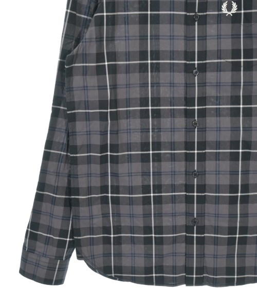 FRED PERRY（フレッドペリー）カジュアルシャツ グレー サイズ:S メンズ/2200714070124