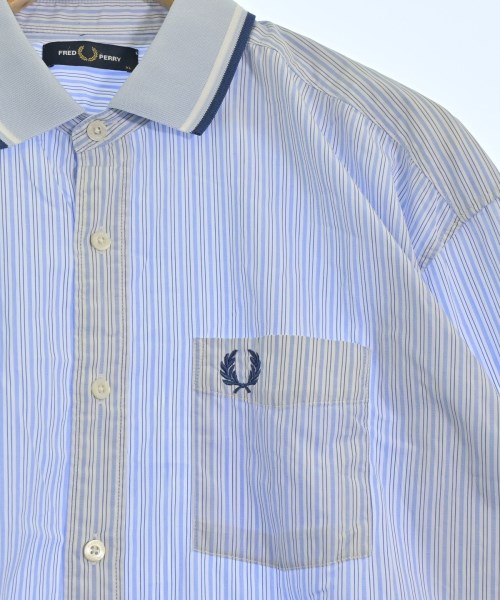 FRED PERRY（フレッドペリー）カジュアルシャツ 青 サイズ:XL メンズ/2200715339022