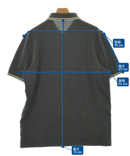 FRED PERRY（フレッドペリー）ポロシャツ グレー サイズ:XL メンズ/2200718482046