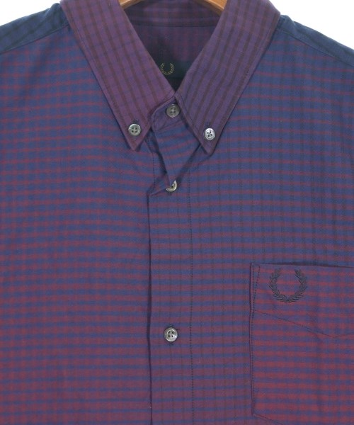 FRED PERRY（フレッドペリー）カジュアルシャツ 紫 サイズ:38(XXS位) メンズ/2200718610029