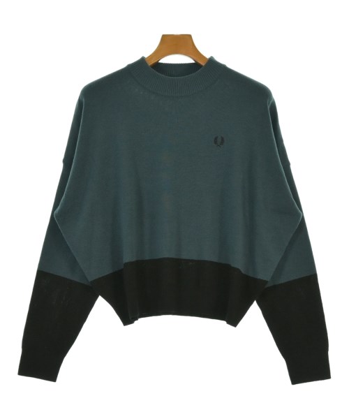 FRED PERRY(フレッドペリー)ニット・セーター 青 サイズ:38(M位)/2200636541047