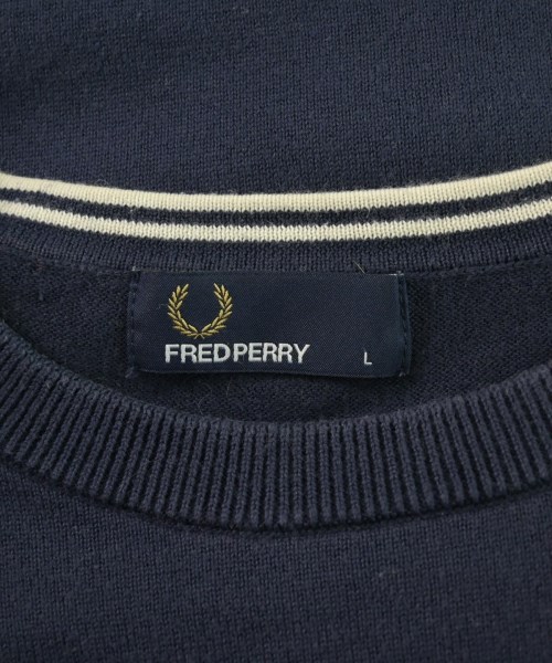 FRED PERRY（フレッドペリー）ニット・セーター 紺 サイズ:L メンズ/2200638425017