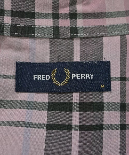 FRED PERRY（フレッドペリー）カジュアルシャツ ピンク サイズ:M メンズ/2200638425031