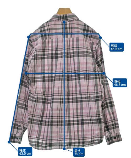 FRED PERRY（フレッドペリー）カジュアルシャツ ピンク サイズ:M メンズ/2200638425031