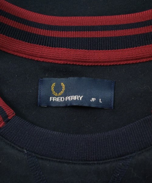 FRED PERRY（フレッドペリー）スウェット 紺 サイズ:L メンズ/2200638425055