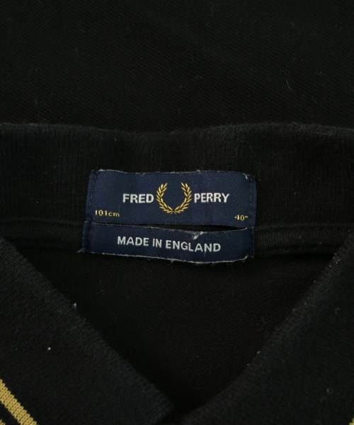 FRED PERRY（フレッドペリー）ポロシャツ 黒 サイズ:40(M位) メンズ/2200638356205