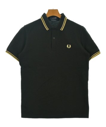 FRED PERRY（フレッドペリー）ポロシャツ 黒 サイズ:40(M位) メンズ