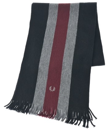 FRED PERRY（フレッドペリー）マフラー グレー サイズ:- メンズ