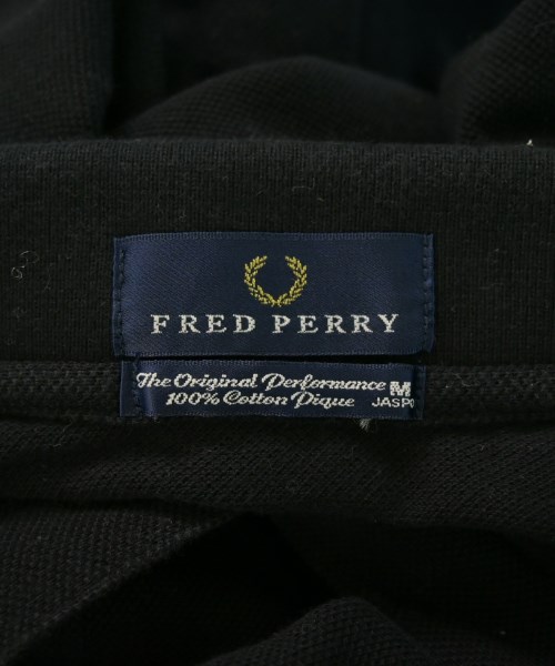 FRED PERRY（フレッドペリー）ポロシャツ 黒 サイズ:M メンズ/2200640010010