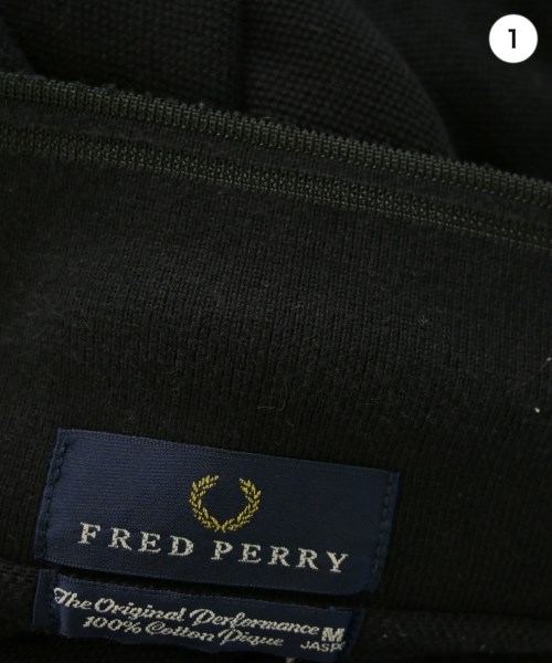 FRED PERRY（フレッドペリー）ポロシャツ 黒 サイズ:M メンズ/2200640010010