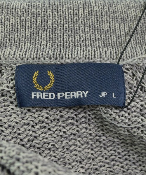 FRED PERRY（フレッドペリー）ポロシャツ グレー サイズ:L メンズ/2200649618309