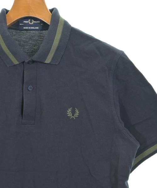 FRED PERRY（フレッドペリー）ポロシャツ 紺 サイズ:42(L位) メンズ/2200652453065
