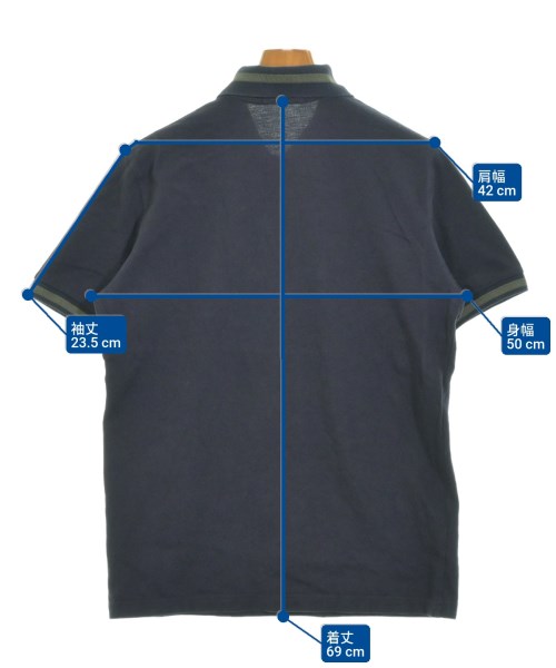 FRED PERRY（フレッドペリー）ポロシャツ 紺 サイズ:42(L位) メンズ/2200652453065
