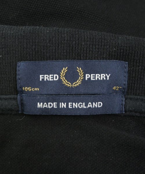 FRED PERRY（フレッドペリー）ポロシャツ 黒 サイズ:42(L位) メンズ/2200652453072