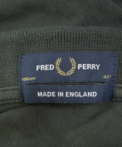FRED PERRY（フレッドペリー）ポロシャツ カーキ サイズ:42(L位) メンズ/2200652453119