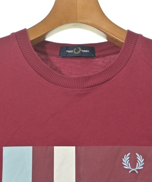 FRED PERRY（フレッドペリー）Tシャツ・カットソー 赤 サイズ:S メンズ/2200644029285