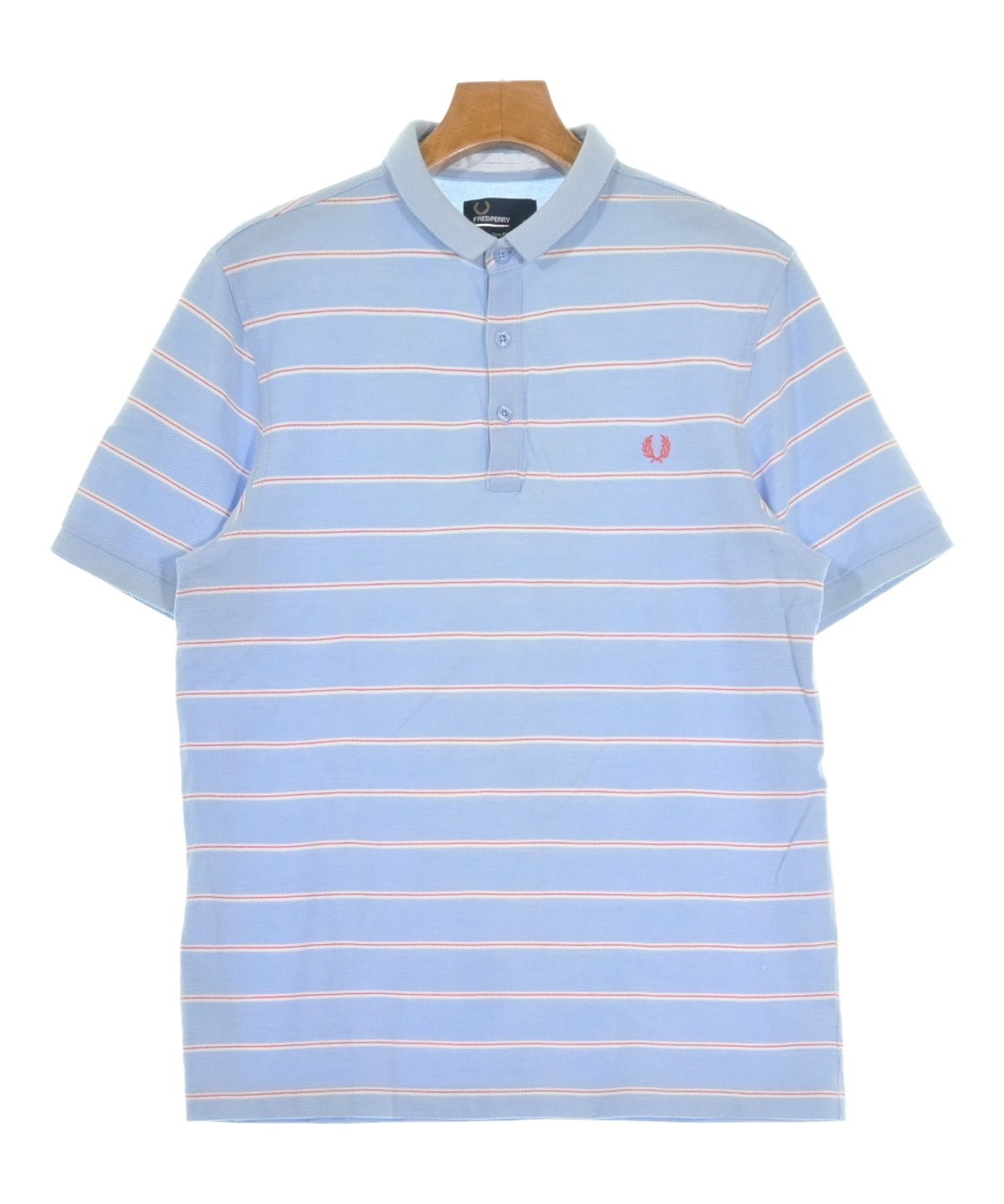 FRED PERRY（フレッドペリー）ポロシャツ 青 サイズ:L メンズ