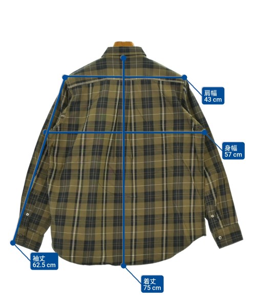 FRED PERRY（フレッドペリー）カジュアルシャツ カーキ サイズ:S メンズ/2200648694076