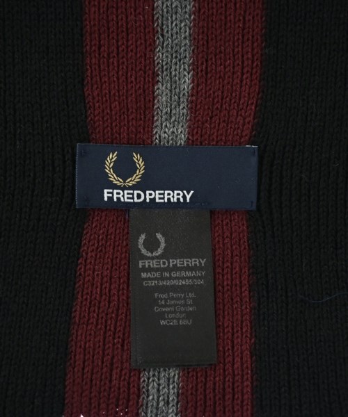 FRED PERRY（フレッドペリー）マフラー グレー サイズ:- メンズ/2200697820112