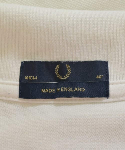 FRED PERRY（フレッドペリー）ポロシャツ 白 サイズ:40(M位) メンズ/2200702446177