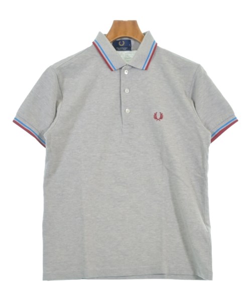 FRED PERRY(フレッドペリー)ポロシャツ グレー サイズ:L/2200702446337