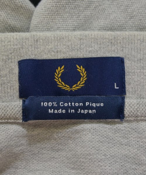 FRED PERRY（フレッドペリー）ポロシャツ グレー サイズ:L メンズ/2200702446337