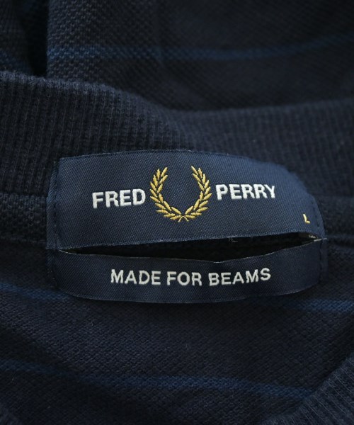 FRED PERRY（フレッドペリー）Tシャツ・カットソー 紺 サイズ:L メンズ/2200703779168