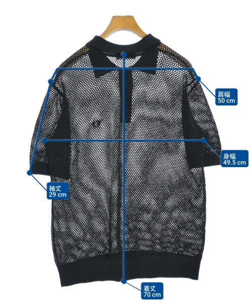 FRED PERRY（フレッドペリー）ポロシャツ 黒 サイズ:XL メンズ/2200704772014
