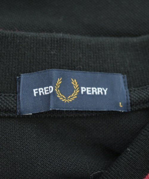 FRED PERRY（フレッドペリー）ポロシャツ 黒 サイズ:L メンズ/2200705915014