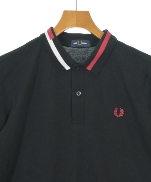 FRED PERRY（フレッドペリー）ポロシャツ 黒 サイズ:L メンズ/2200705915014