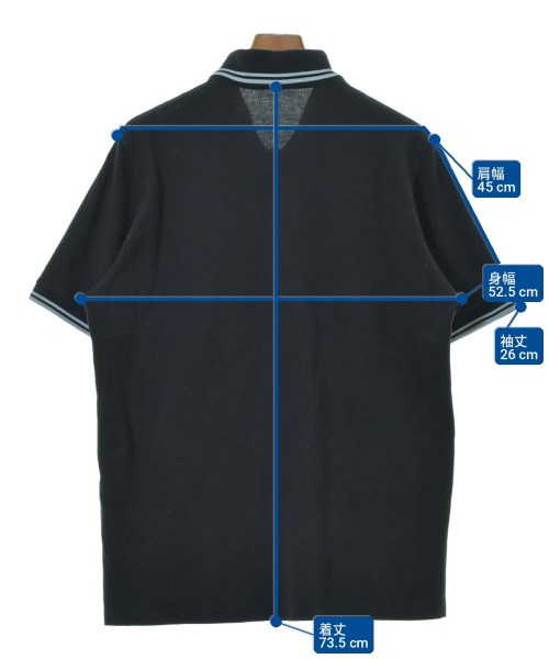 FRED PERRY（フレッドペリー）ポロシャツ 紺 サイズ:44(S位) メンズ/2200708737040
