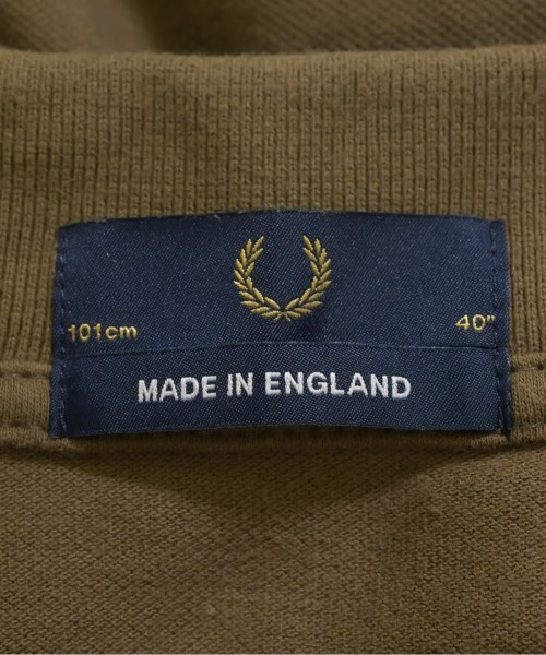 FRED PERRY（フレッドペリー）ポロシャツ カーキ サイズ:40(M位) メンズ/2200705194105