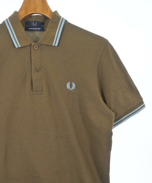 FRED PERRY（フレッドペリー）ポロシャツ カーキ サイズ:40(M位) メンズ/2200705194105