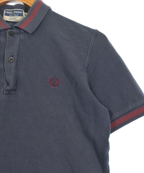 FRED PERRY（フレッドペリー）ポロシャツ 紺 サイズ:36(S位) メンズ/2200709300038